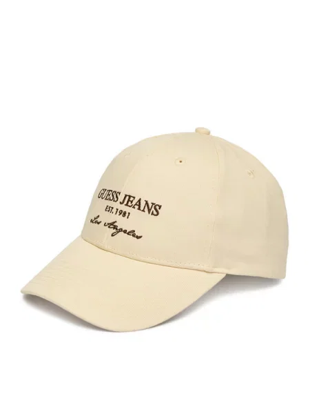 Guess Jeans Καπέλο Jockey μπεζ