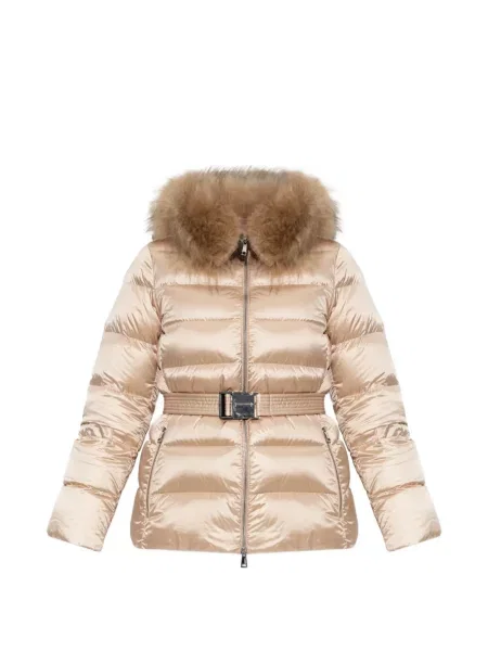 Cu centură geacă cu puf Moncler