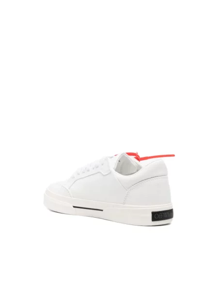 Sneakersy Off-white zamszowe białe