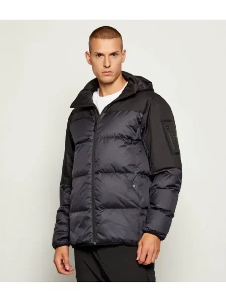 BOSS GREEN Geacă de puf OW_Block-X JT HD verde
