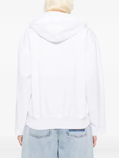 Hanorac cu glugă Jacquemus alb