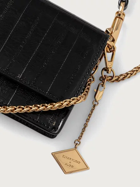 Кожаная сумка через плечо Aldo