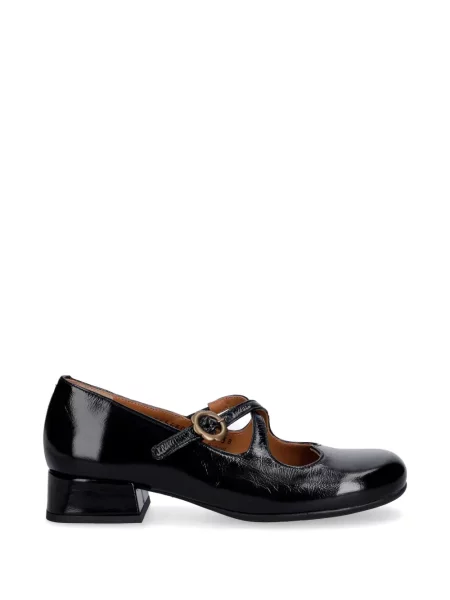 Pantofi cu toc Fly London cu cataramă negru
