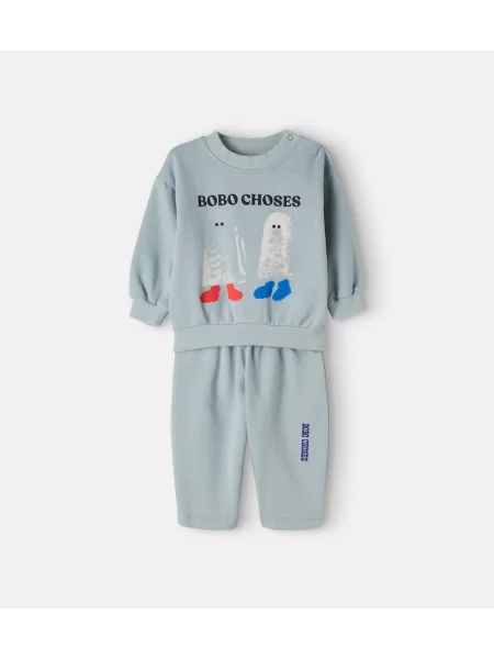 Gyerek melegítő felső Bobo Choses kék