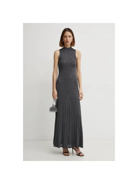 Sukienka maxi Ivy Oak szara
