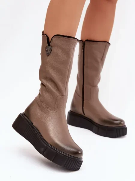 Škornji Zazoo črna