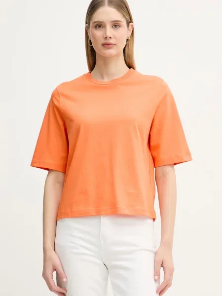 United Colors of Benetton T-shirt pomarańczowa