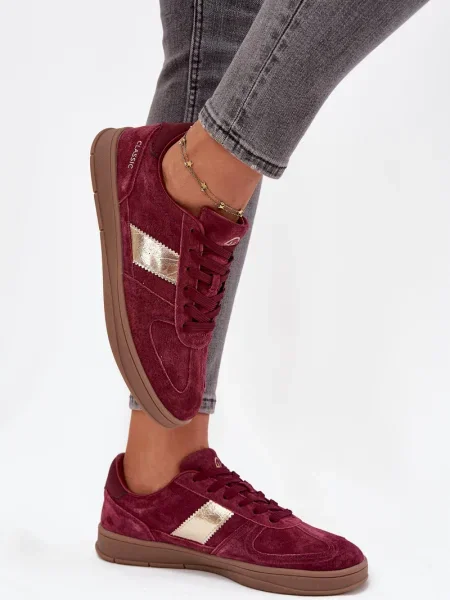 Кожени кецове Vinceza кафяво