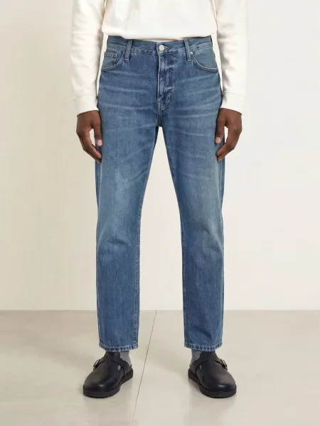 Goldgarn Denim Džíny Waldpark Loose Fit midblue