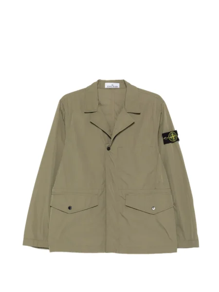Geacă Stone Island cu strasuri verde