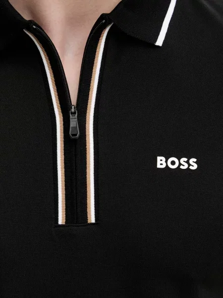 Поло Boss Green зеленое