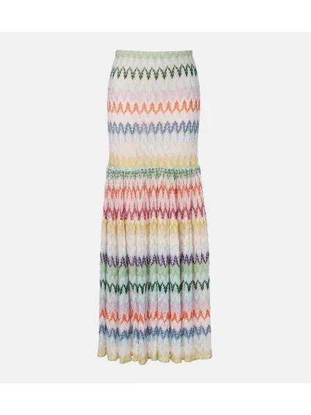 Maxi fusta maxi Missoni în straturi