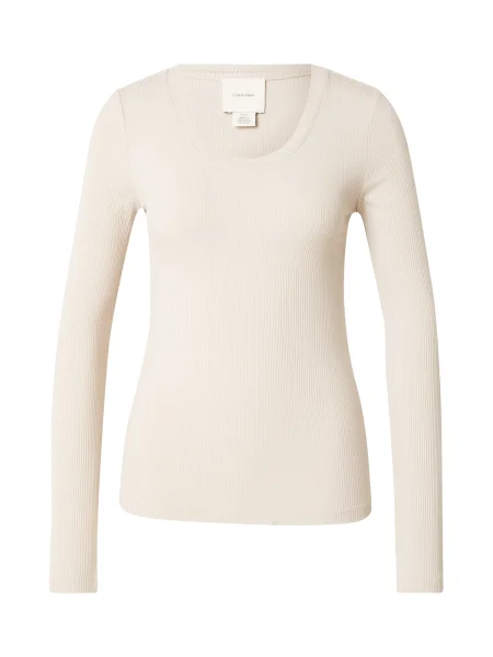 Calvin Klein Tričko krémová