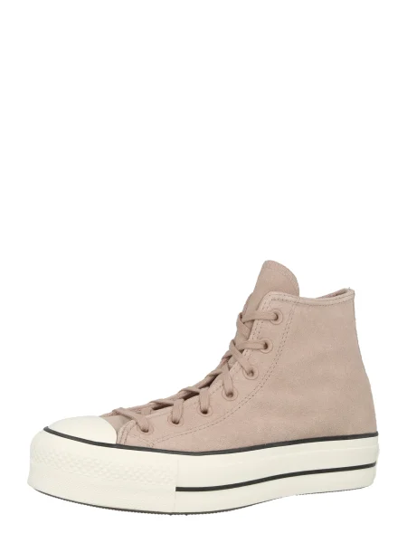 Sneakerși Converse Chuck Taylor All Star cu platformă alb