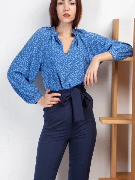 Блуза LadyLike синій