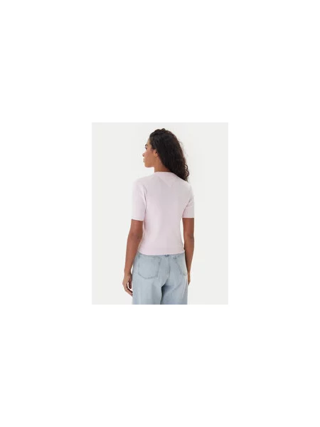 Tommy Jeans Majica Essential Regular Fit roza