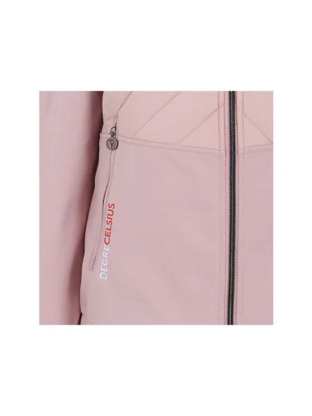 Geacă Degré Celsius softshell roz