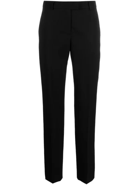 Pantaloni Moschino de lână negru