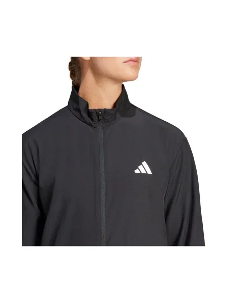 Csíkos ruha Adidas fekete
