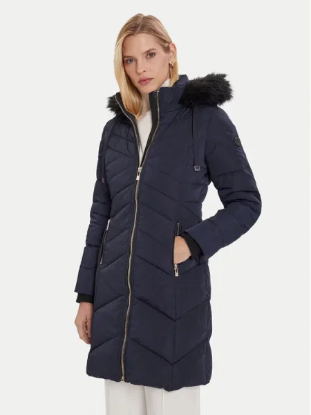 Morgan Geacă din puf Bleumarin