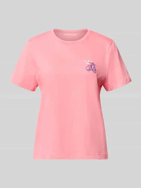 Męski t-shirt o kroju regular fit z czystej bawełny Tom Tailor