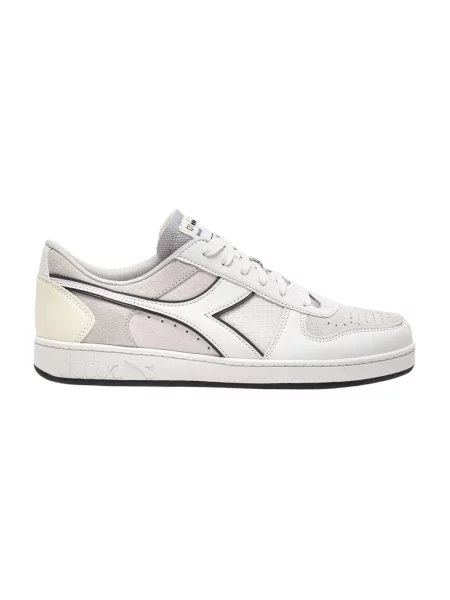Sneakersy Diadora zamszowe białe