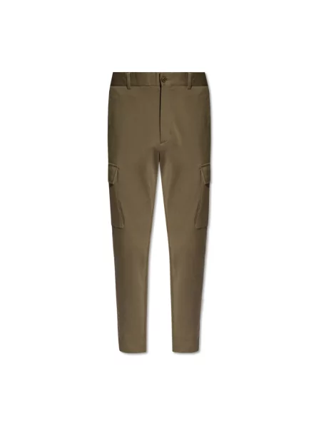 Spodnie cargo Moncler zielone