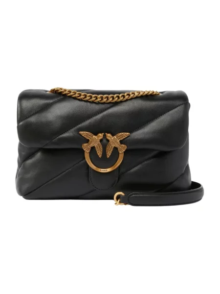 Torebka Pinko zamszowa czarna