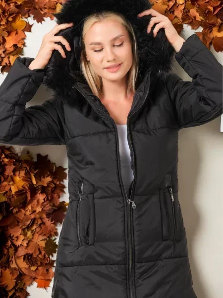 Płaszcz Dewberry czarny