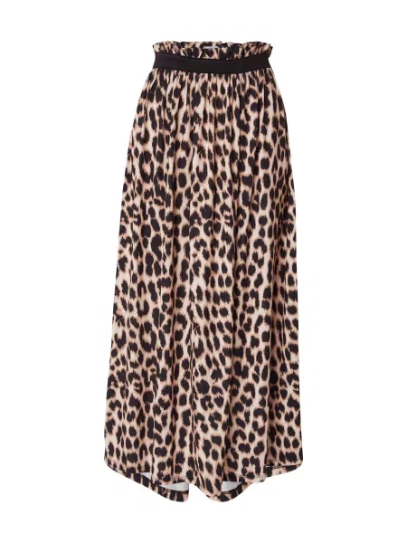 ABOUT YOU Fustă Arianna nisipiu / maro mokka negru