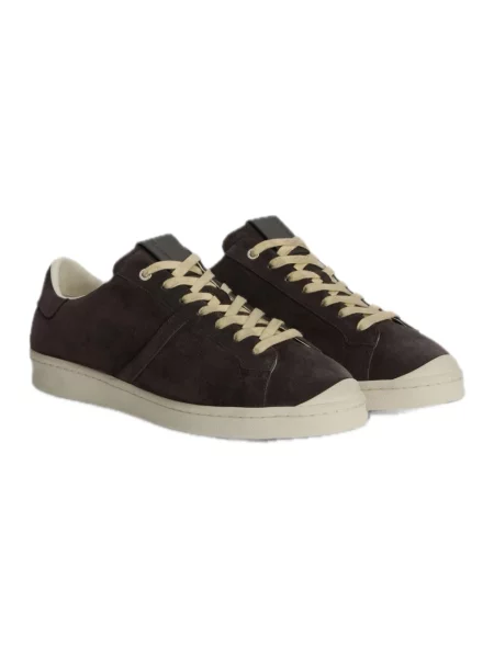 Sneakersy Jil Sander skórzane brązowe