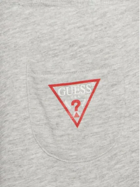Šortky z materiálu Guess šedé