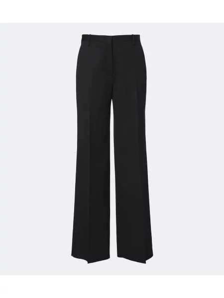 Pantaloni Fendi de lână negru