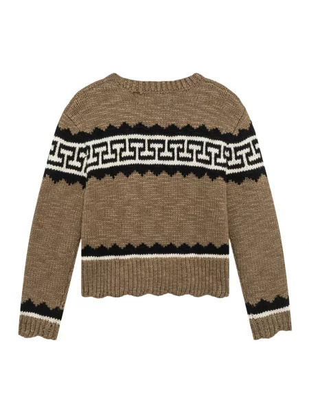 Sweter Roy Rogers wełniany brązowy