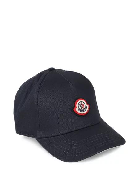 Kšiltovka Moncler s autogramem modrá