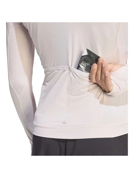 ADIDAS PERFORMANCE Športová bunda Seasonal pastelovo fialová