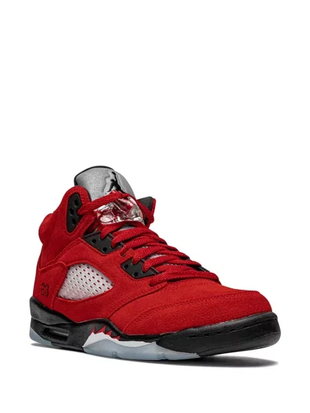 Sneakersy dziecięce Jordan 5 Retro czerwone