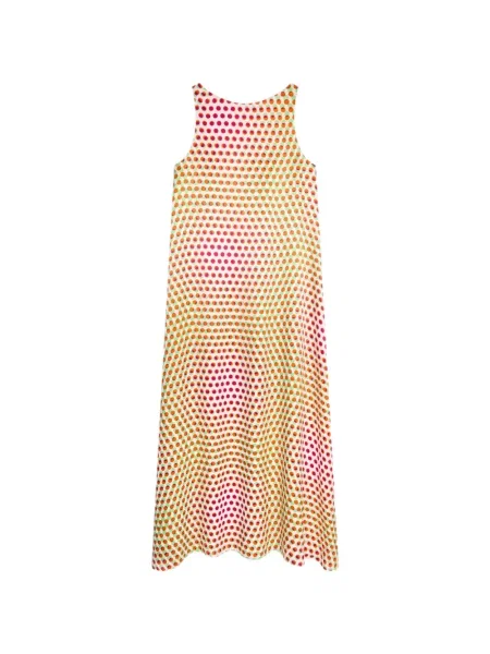 Sukienka maxi Dries Van Noten biała