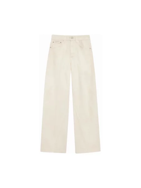 Jeansy Anine Bing beżowe