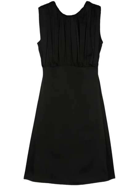 Sukienka midi Jil Sander bez rękawów do kolan garniturowa czarna