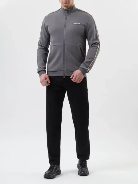 Спортивна кофта Ea7 Emporio Armani сіра