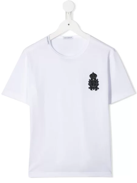 Koszulka dziecięca Dolce And Gabbana biała