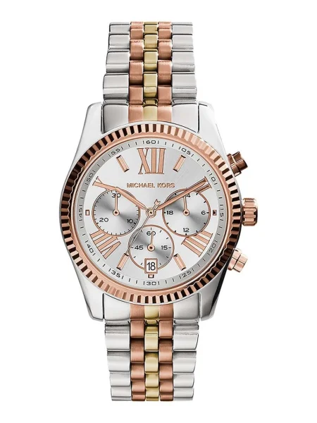 Michael Kors Ceas analogic Lexington / argintiu auriu