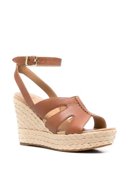 Espadrile Ugg cu pană maro