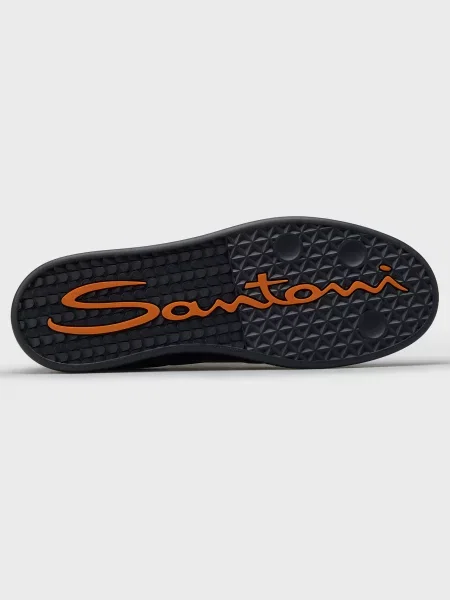 Кроссовки Santoni синие