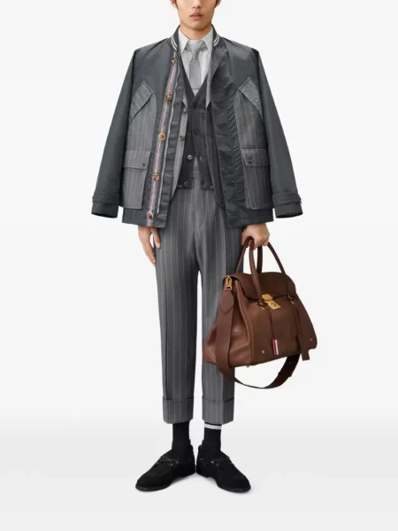 Geacă Thom Browne gri