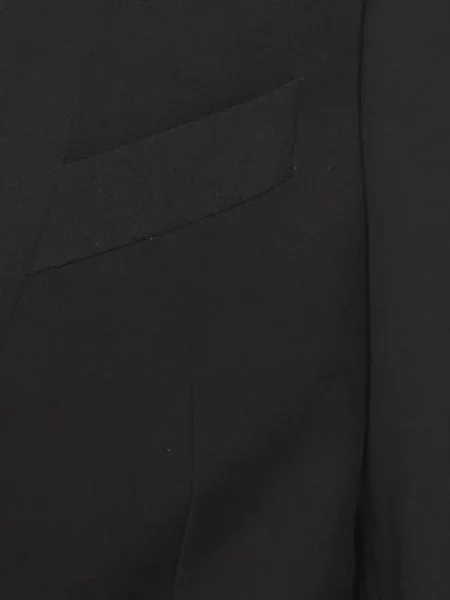 Sacou Boss de lână negru