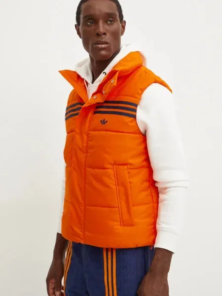 Елек adidas Originals мъжки зимен модел оранжево