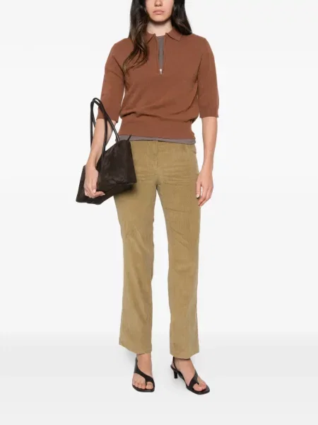 Pantaloni Semicouture de catifea cord