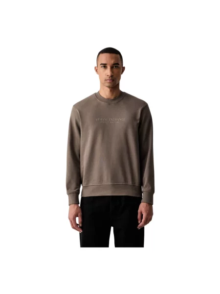 Bluza Armani Exchange brązowa